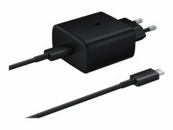Samsung EP-TA845 Snabbladdare 45W med USB-C kabel Svart