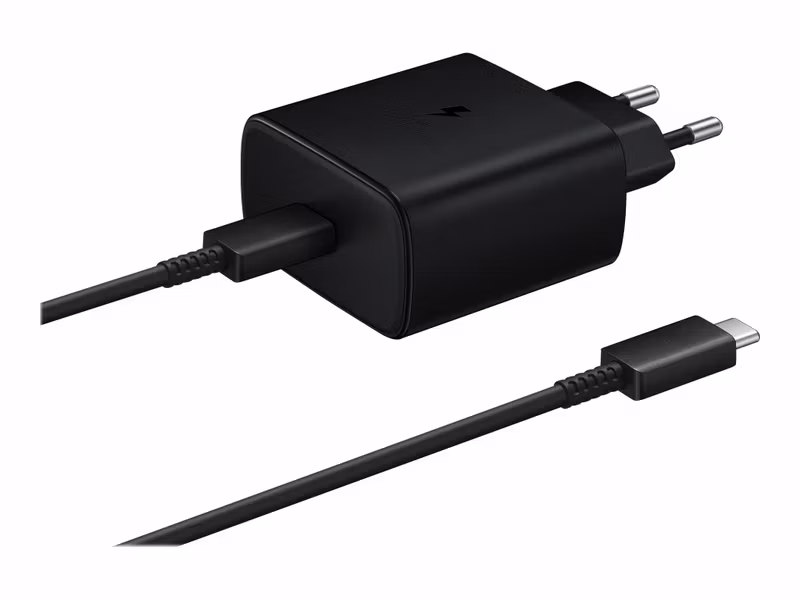 Samsung EP-TA845 Snabbladdare 45W med USB-C kabel Svart
