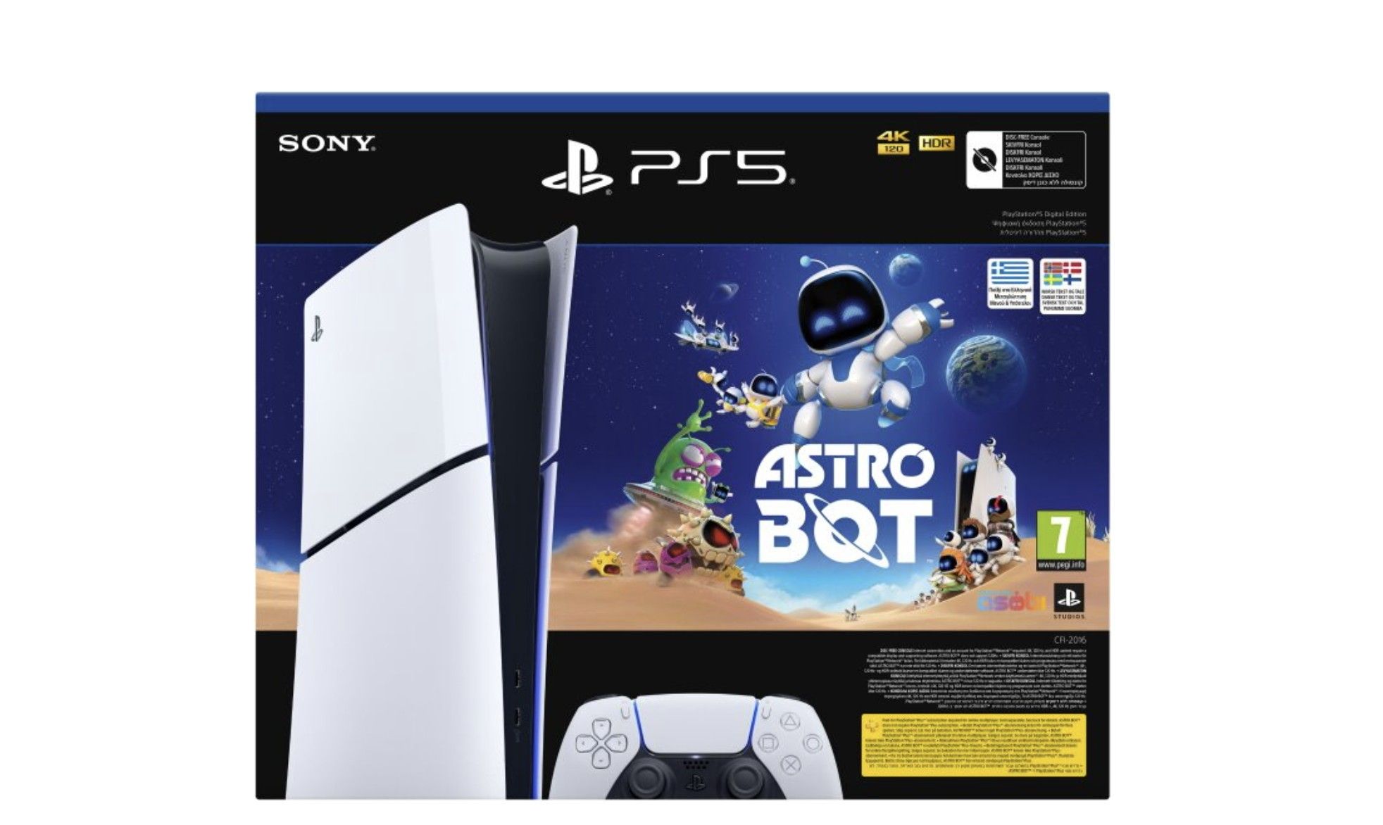 Sony Playstation 5 Slim Digital 1TB + Astro Bot Bundle