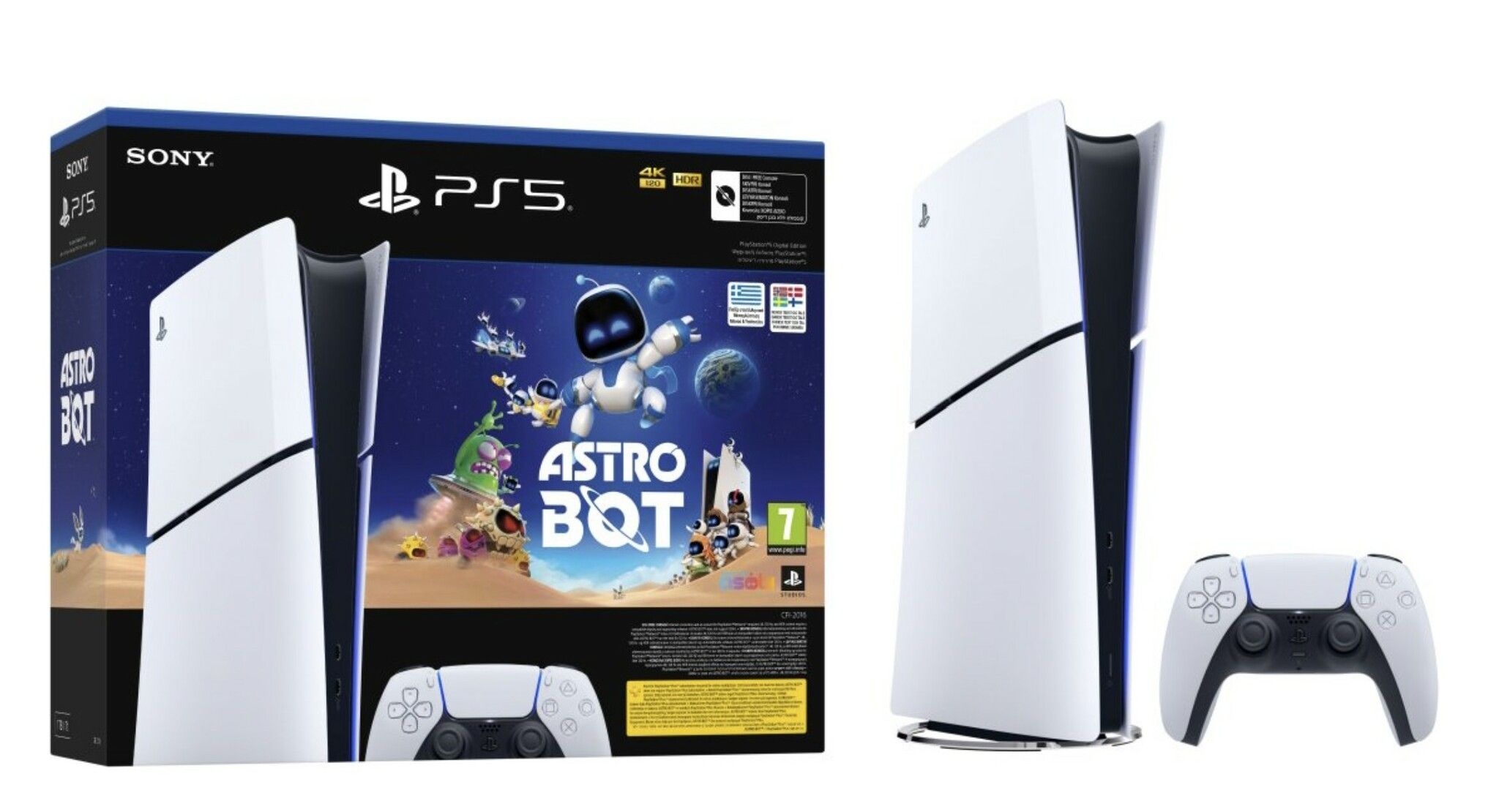 Sony Playstation 5 Slim Digital 1TB + Astro Bot Bundle