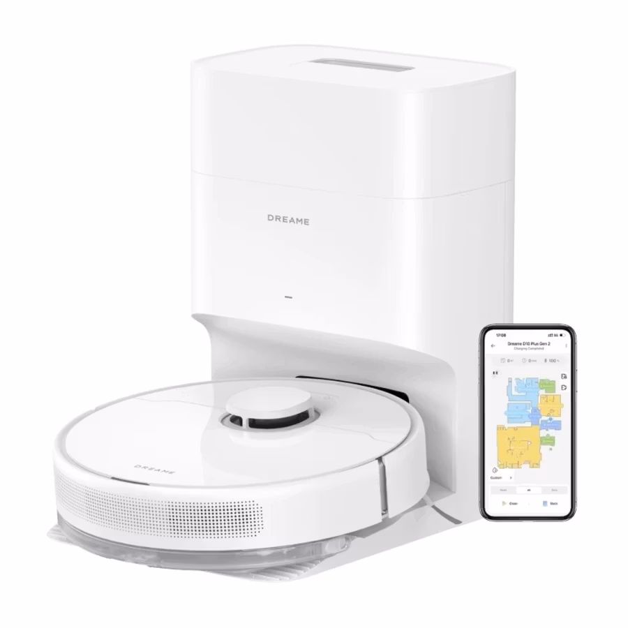 Dreame D10 Plus Gen2 robotdammsugare Vit