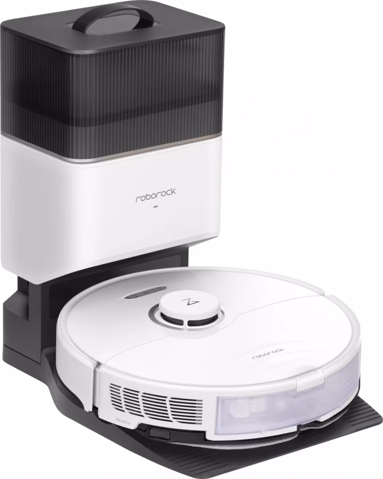 Roborock S8+ robotdammsugare inkl tömningsstation Vit