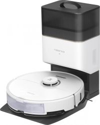 Roborock S8+ robotdammsugare inkl tömningsstation Vit