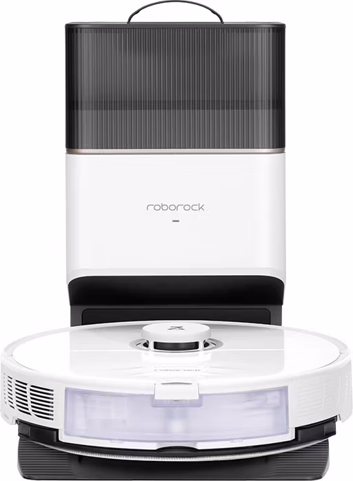 Roborock S8+ robotdammsugare inkl tömningsstation Vit