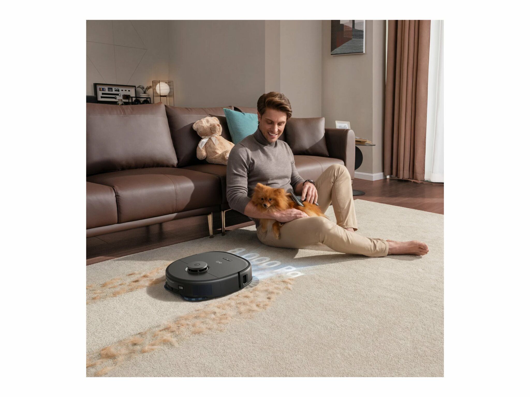 Eufy X10 Pro Omni Robotdammsugare Svart