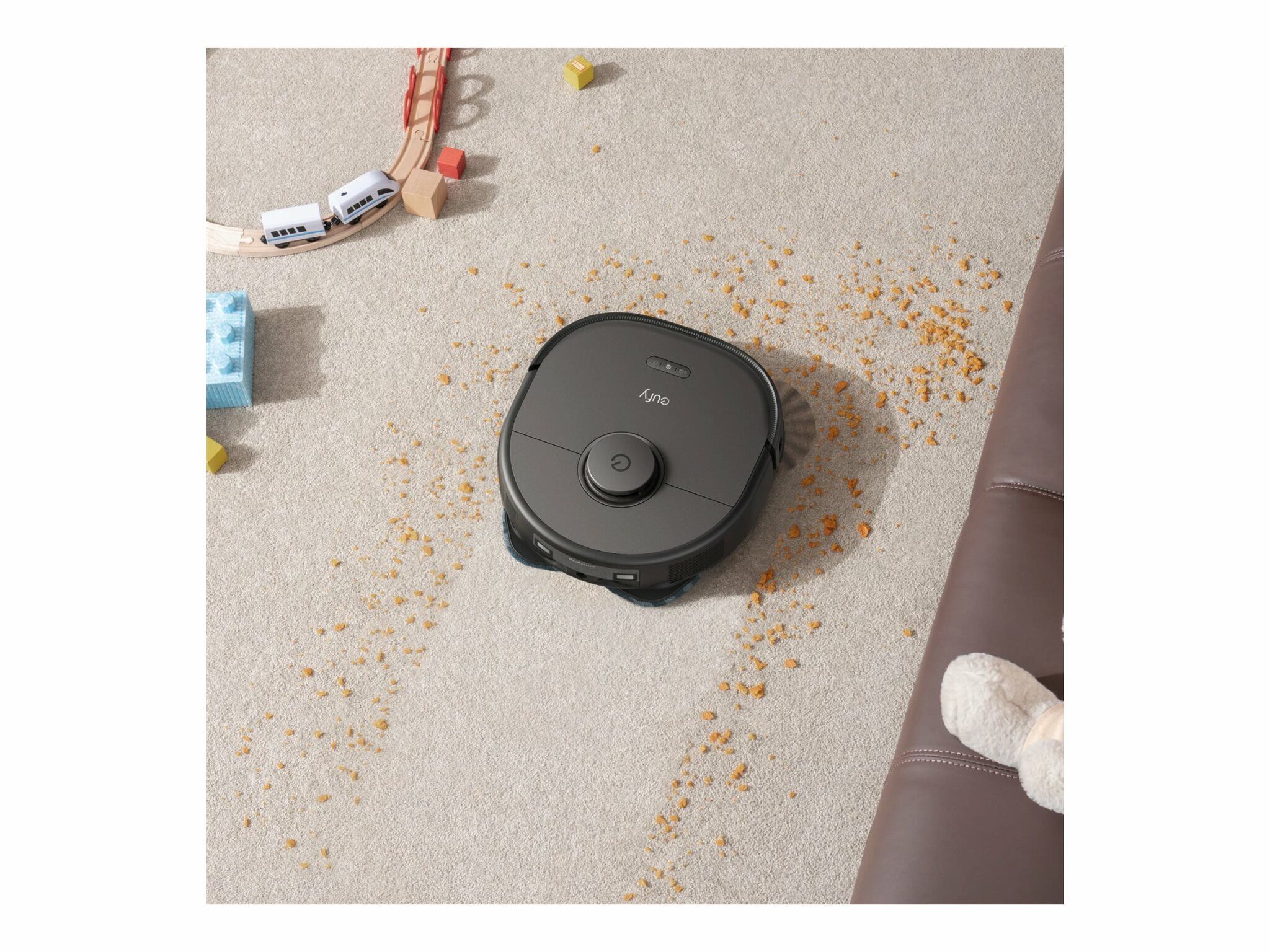 Eufy X10 Pro Omni Robotdammsugare Svart