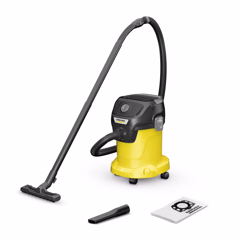 Kärcher KWD 3 V-17/4/20/F Trummdammsugare Torr & våt 1000 W