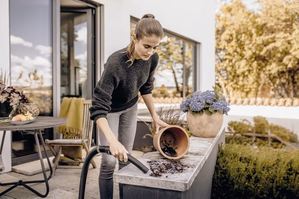 Kärcher KWD 3 V-17/4/20/F Trummdammsugare Torr & våt 1000 W