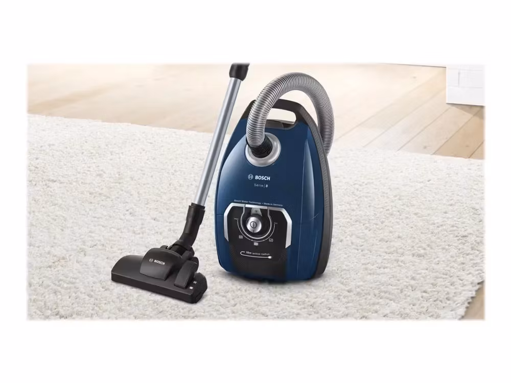 Bosch Serie 8 BGB75X494 Cylinderdammsugare 5 l Blå