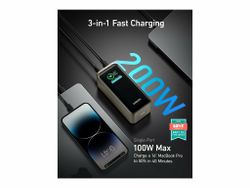 Anker Prime 20,000mAh Power Bank 200W Svart