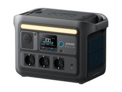 Anker SOLIX 1600Watt Bärbar elstation med campinglampa