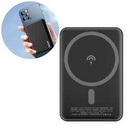 Dudao K14S Trådlös Powerbank 5 000mAh Svart
