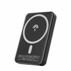 Dudao K14S Trådlös Powerbank 5 000mAh Svart