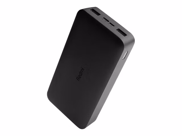 Xiaomi RedMi 18W Fast Charge Powerbank 20000 mAh Svart