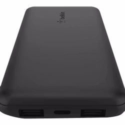 Belkin powerbank 10 000 mAh med 2x USB-A och 1x USB-C 15W Svart