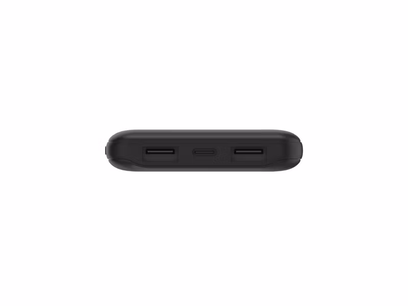 Belkin powerbank 10 000 mAh med 2x USB-A och 1x USB-C 15W Svart