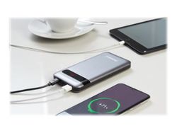 Intenso PD10000 powerbank USB-C/USB-A 10 000 mAh med snabbladdning Svart