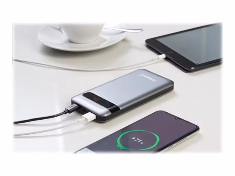Intenso Powerbank PD10000 gy - 10000 mAh, grå