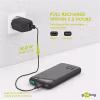 Goobay snabbladdande PowerBank 10.000mAh med USB-C PD 18W QC 3.0