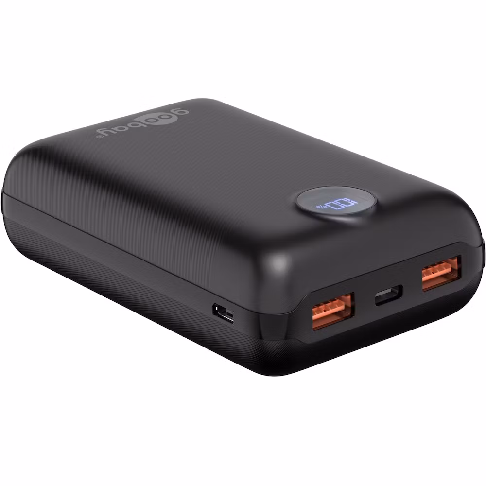 Goobay Powerbank Compact 20000mAh Svart