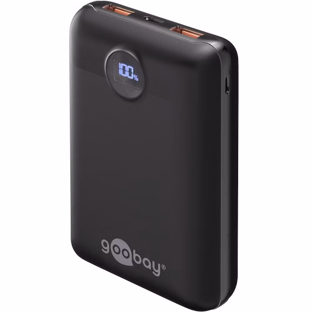 Goobay Powerbank Compact 20000mAh Svart