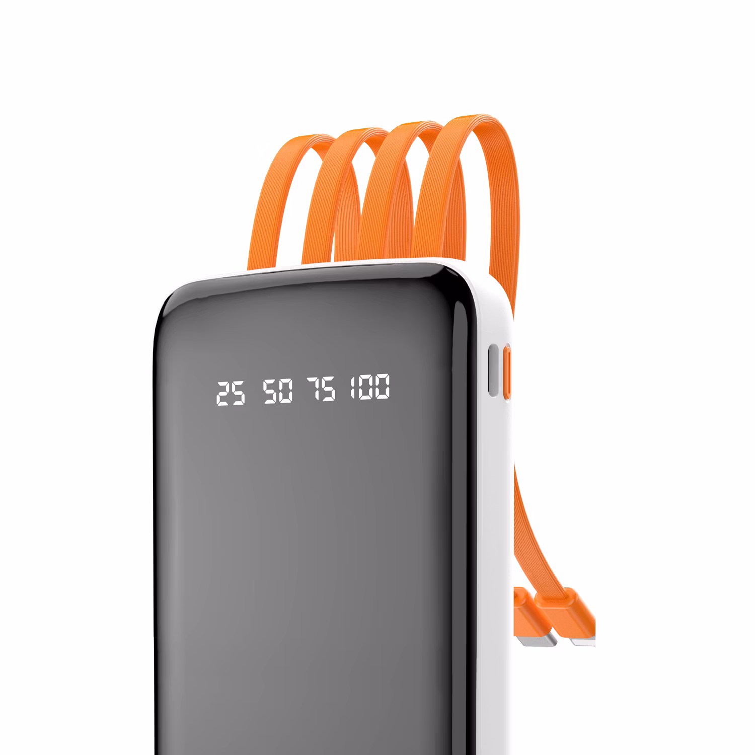 Dudao K6Pro powerbank 10000mAh 10Watt 4x kablar Vit