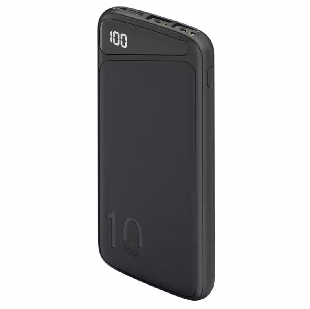 Goobay Powerbank Slimline 10,000 mAh Svart