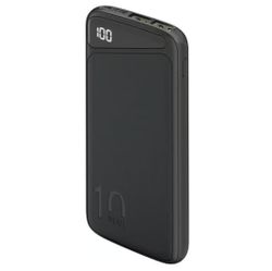 Goobay Powerbank Slimline 10,000 mAh Svart