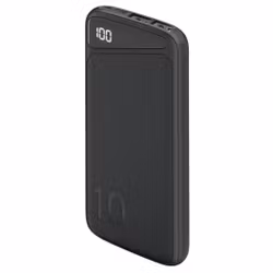 Goobay Powerbank Slimline 10,000 mAh Svart