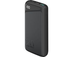Goobay Powerbank 20 000 mAh snabbladdare USB-C Svart