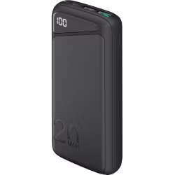 Goobay Powerbank 20 000 mAh snabbladdare USB-C Svart