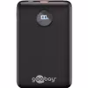 Goobay powerbank 10 000 mAh 1x USB-A 1x USB-C 20W Svart