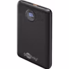 Goobay powerbank 10 000 mAh 1x USB-A 1x USB-C 20W Svart