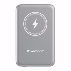 Verbatim Charge 'n' Go Trådlös Powerbank 10000mAh Grå