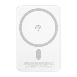 Dudao K14S Trådlös Powerbank 5 000mAh Vit