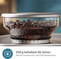 Philips PSA3218/01 Espressomaskin med Inbyggd kvarn Svart