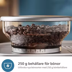 Philips PSA3218/01 Espressomaskin med Inbyggd kvarn Svart