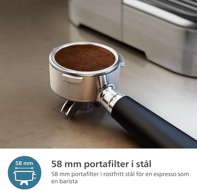 Philips PSA3218/01 Espressomaskin med Inbyggd kvarn Svart