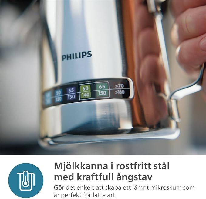 Philips PSA3218/01 Espressomaskin med Inbyggd kvarn Svart