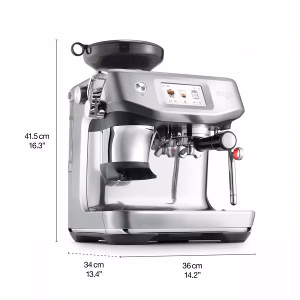 Sage Barista Touch Impress Manuell Espressomaskin 61160219 Rostfritt stål