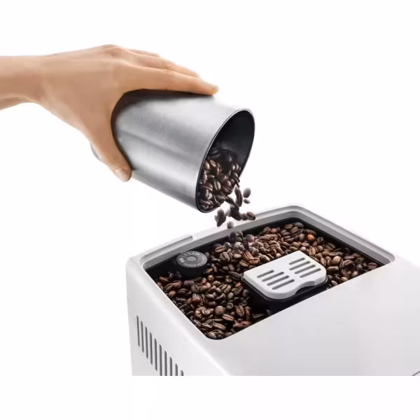 De’Longhi Dinamica ECAM350.35.W Espressomaskin med inbyggd kvarn