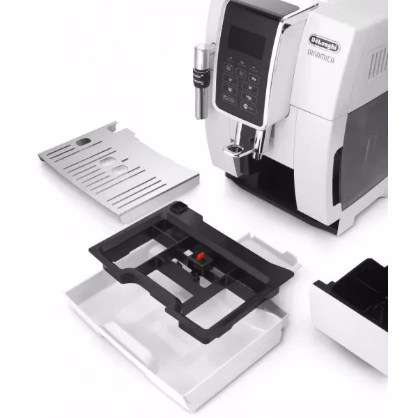 De’Longhi Dinamica ECAM350.35.W Espressomaskin med inbyggd kvarn