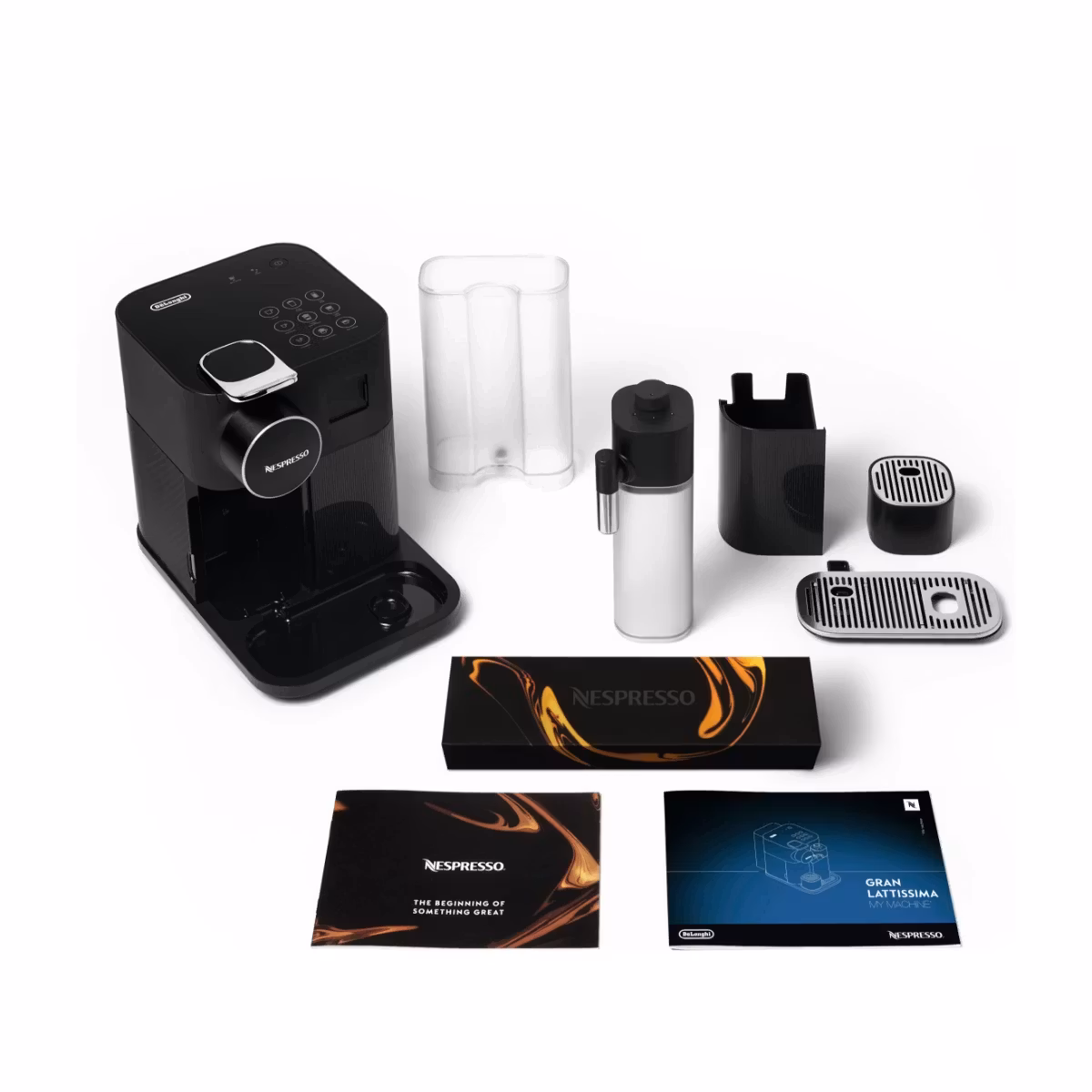 Nespresso Gran Lattissima 2.0 kapselmaskin By Delonghi Svart