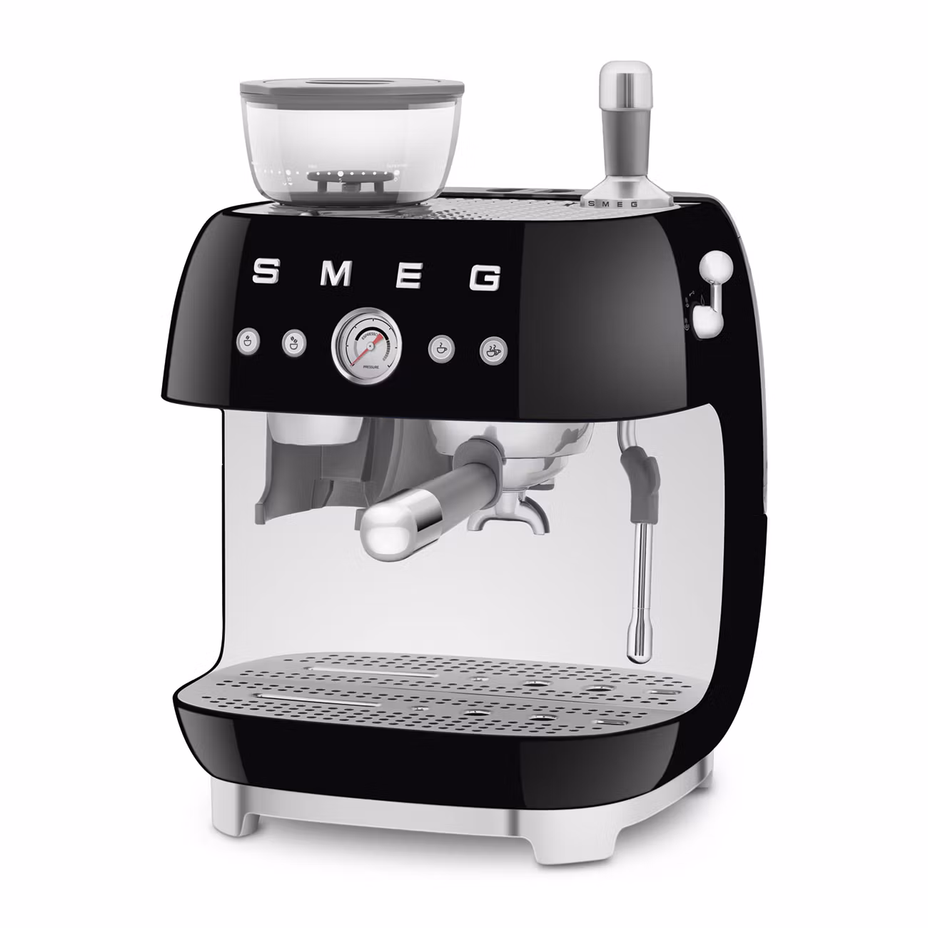Smeg EGF03WHEU Helautomatisk Kaffemaskin Svart