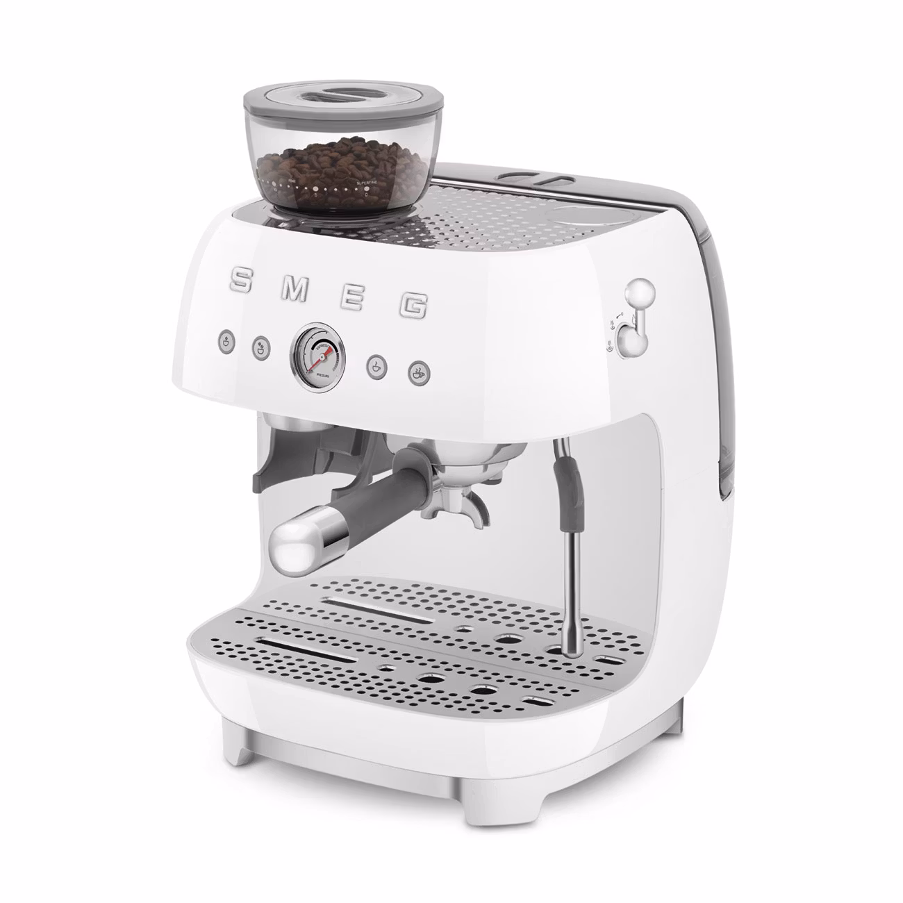 Smeg EGF03WHEU Helautomatisk Kaffemaskin Vit