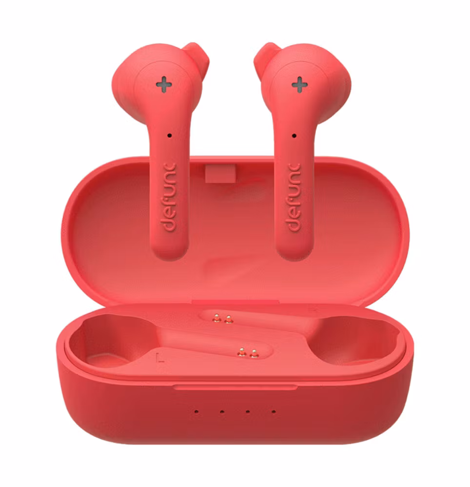 Defunc TRUE BASIC Wireless BT hörlur Röd