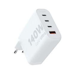 Xtorm 140W GaN2 Ultra Hemladdare 3xUSB-C/USB-A Vit