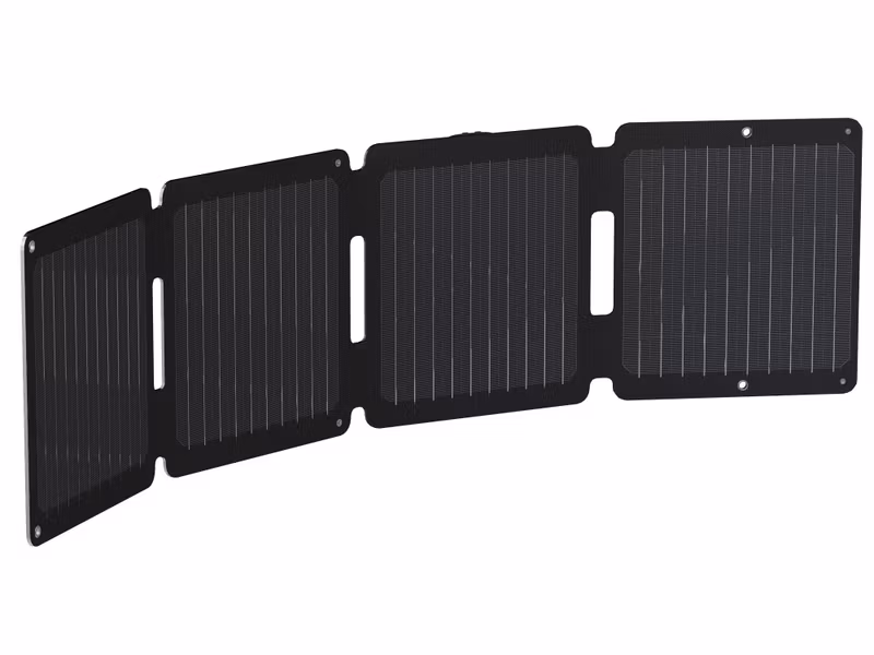 Xtorm Kraftfull 28W Solcellspanel IPX4 USB-C/A utgångar