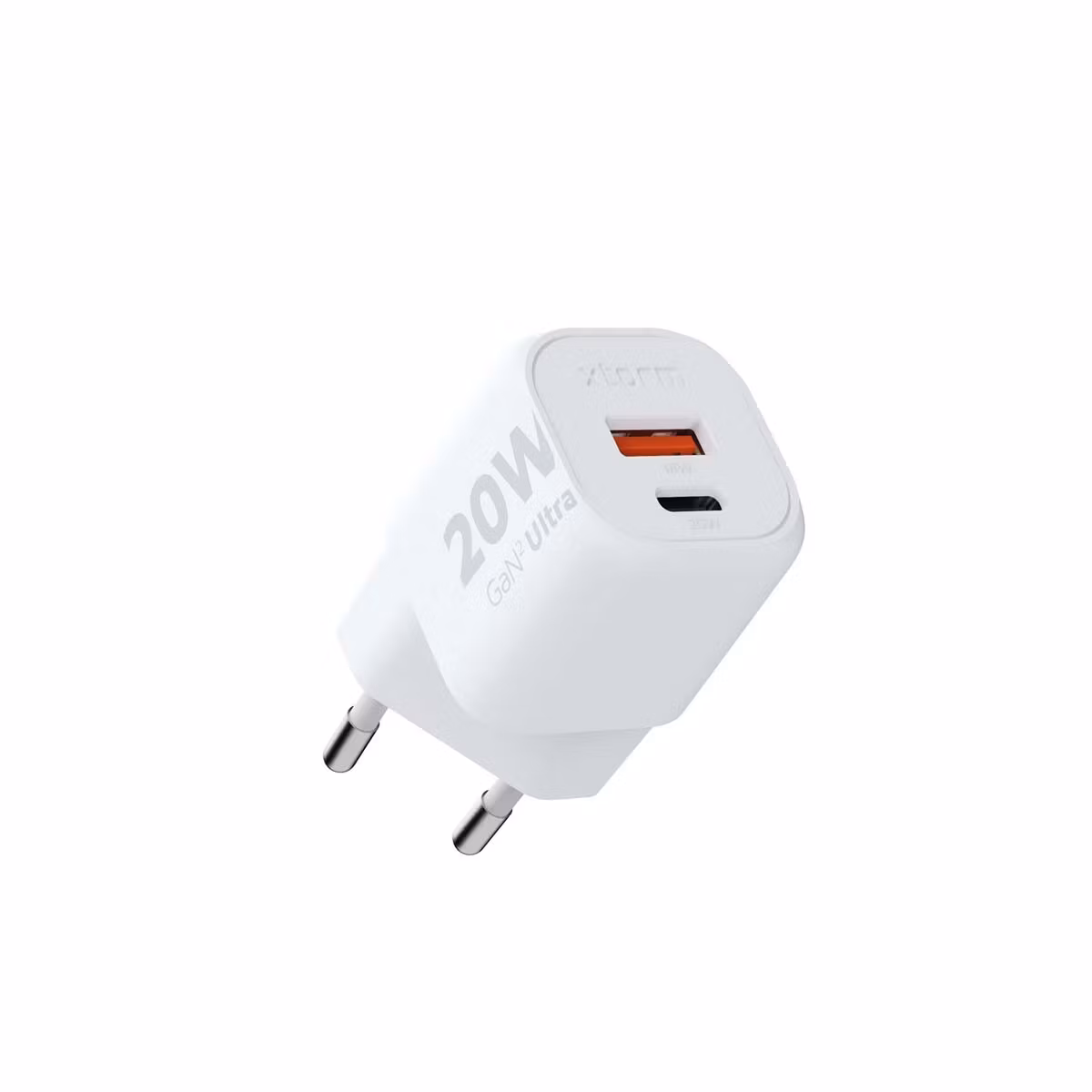 Xtorm 20W GaN2 Ultra Hemladdare USB-C PD/USB-A Vit