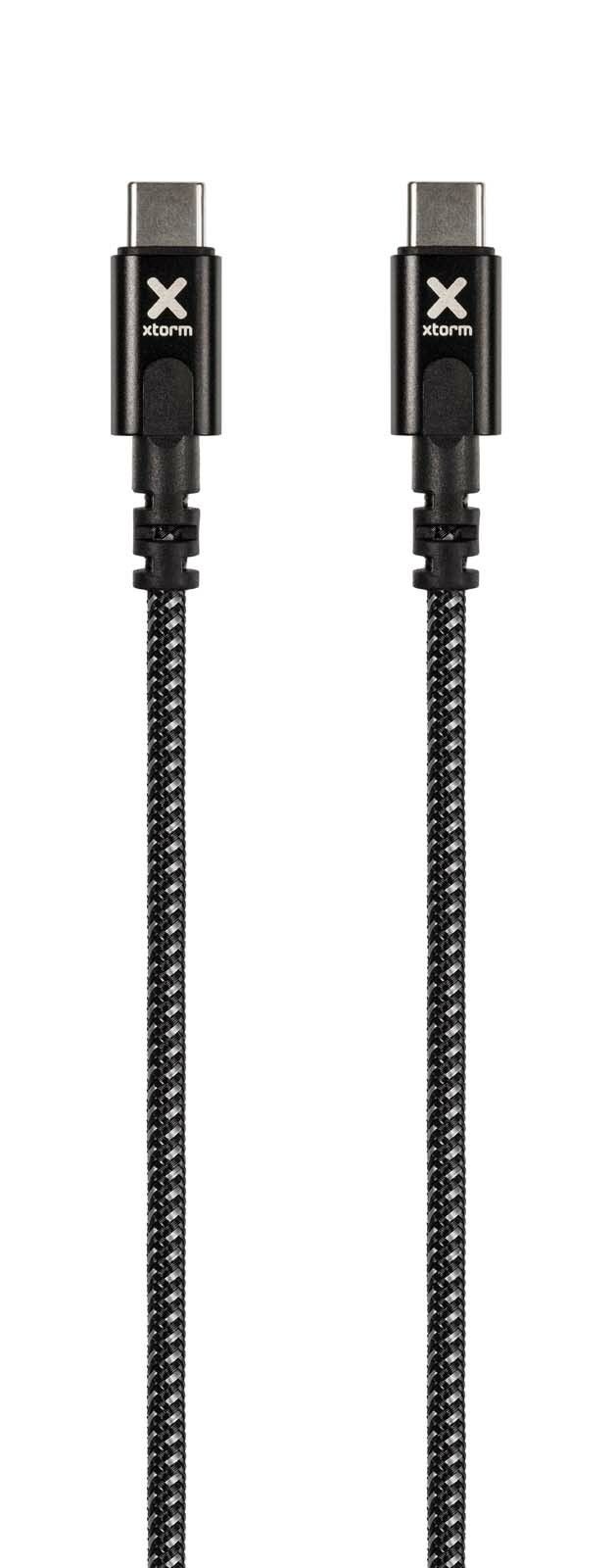 Xtorm Premium USB-C / USB-C PD 240W kabel 2m Svart